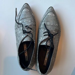 Practically new edgy lace up brogues by & other stories